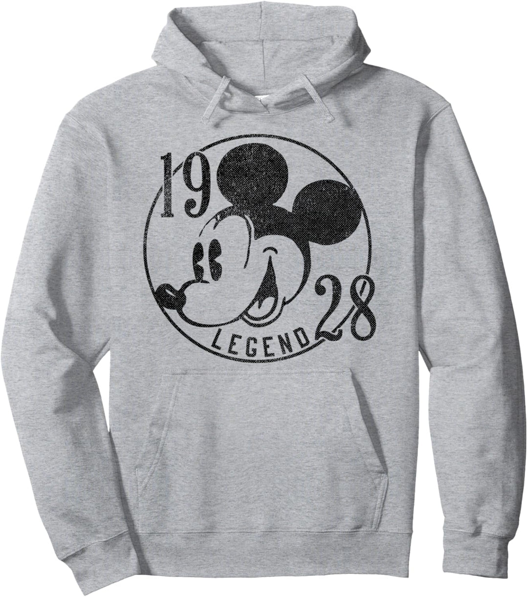 Disney Mickey And Friends Mickey Mouse Legend 28 Pullover Hoodie