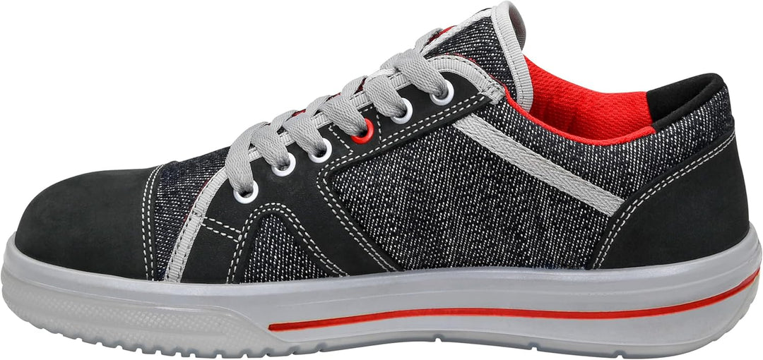 ELTEN Sicherheitsschuhe Sensation Lady Low ESD S2, Damen, Leder/Textil, Stahlkappe, leicht, sportlic