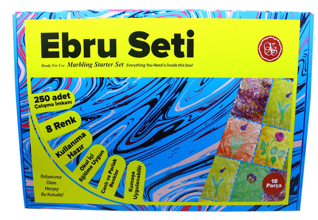 KozaSanat Koza Art Fertigmarine Set A4 8 Farben