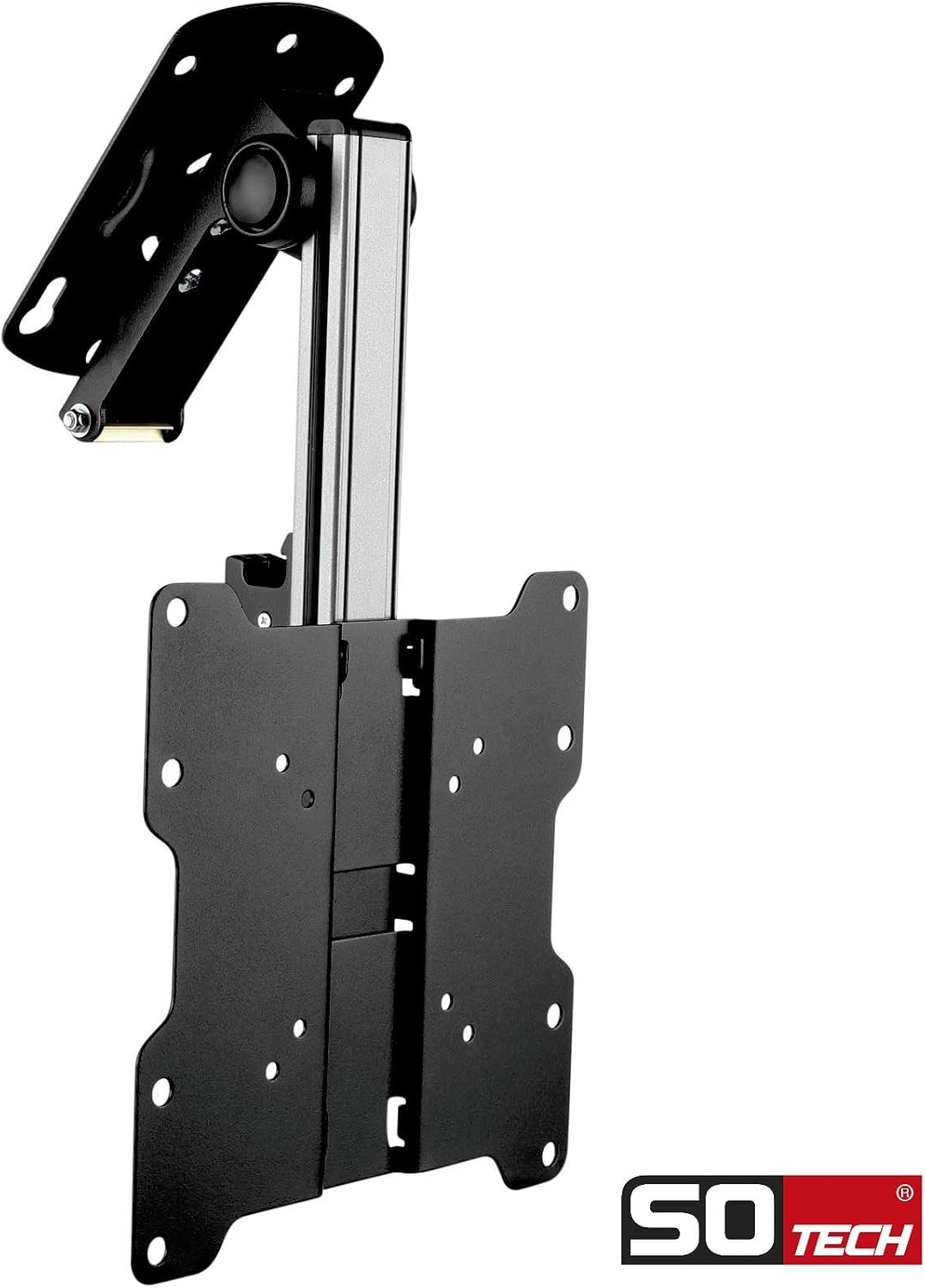 SOTECH klappbare TV Deckenhalterung DH-01-37 | klappbare, drehbare, höhenverstellbare, neigbare TV H