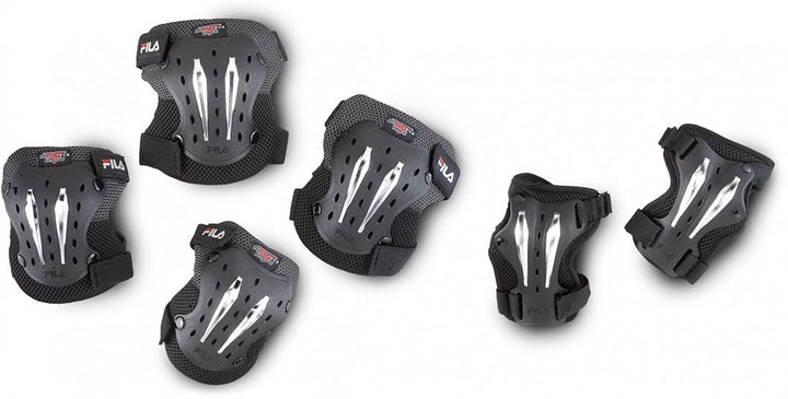 FILA Multitech Protektoren L Schwarz, L Schwarz