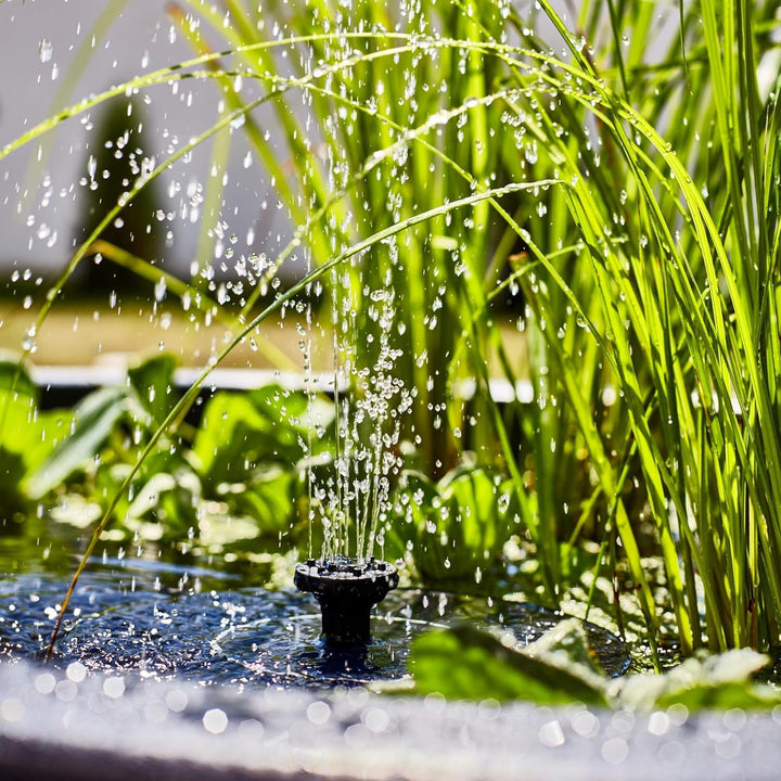 Heissner Solar Wassergarten AQUATOPIA inkl. Wasserspielpumpe - Miniteich, Dekoteich, Balkonteich