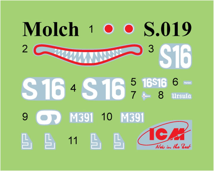 ICM 1:72 - U-Boot Typ 'Molch' WWII Deutsches Zwerg U-Boot