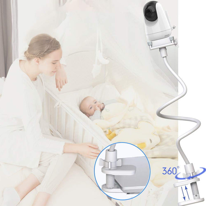 EYSAFT Babyphone Halterung,Kamera Halterung für HelloBaby/momcozy/GHB/Philips Avent/eufy/nooie/Blemi