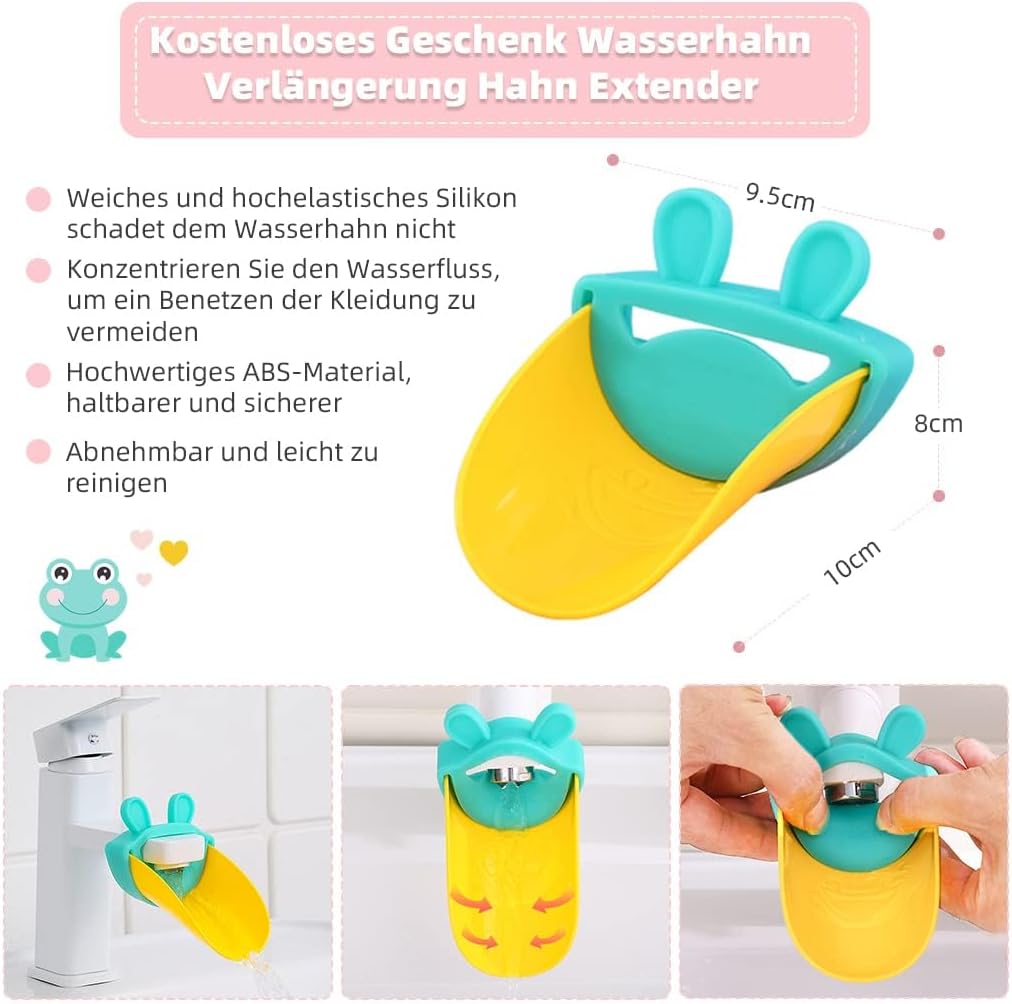 Onasti Tritthocker für Kinder, Dreistufiger Höhenverstellbar Tritt-Schemel Kinderschemel für Baby, B