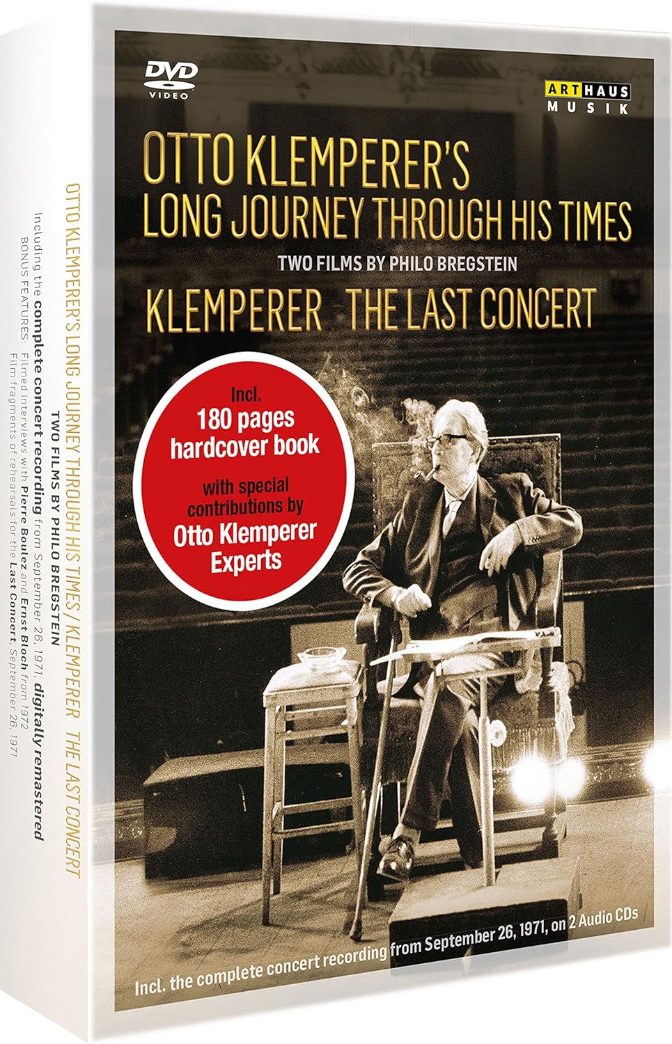 Otto Klemperer´s Long Journey through Times / The Last Concert, DVD