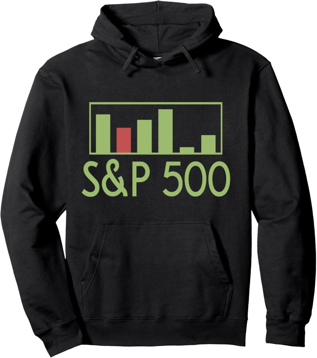 S&P 500 Amerikanischer Aktienindex Börse Wissen Finanzen Pullover Hoodie