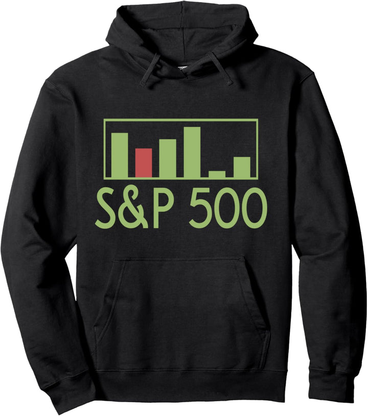 S&P 500 Amerikanischer Aktienindex Börse Wissen Finanzen Pullover Hoodie