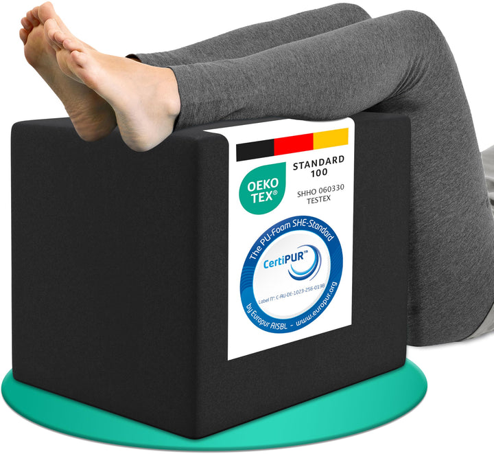 maxVitalis Orthopädischer Bandscheibenwürfel, Stufenlagerungswürfel zur orthopädischen Stufenlagerun