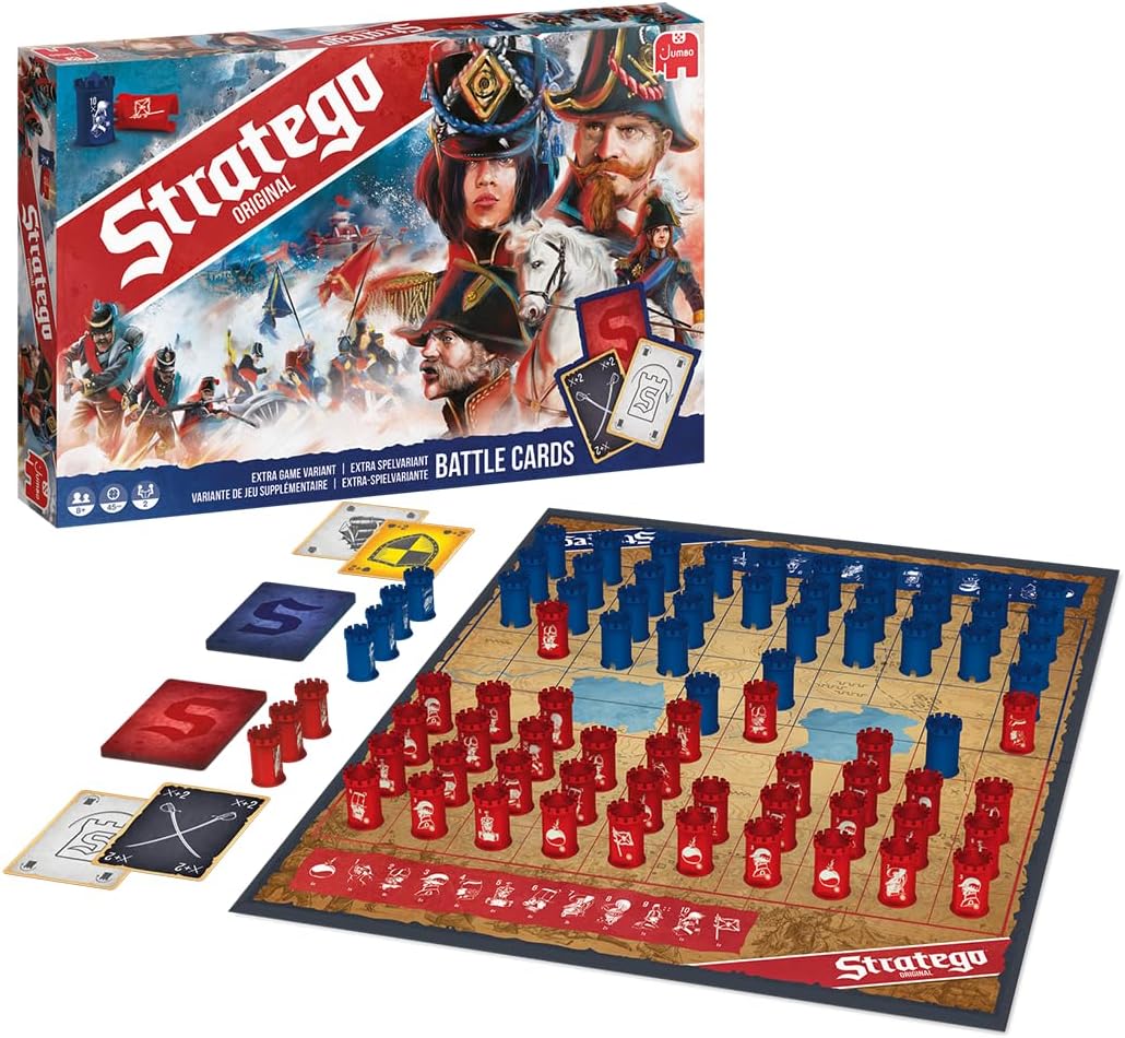 Jumbo Stratego 19958 Original Board Game, Einheitsgrösse, Original