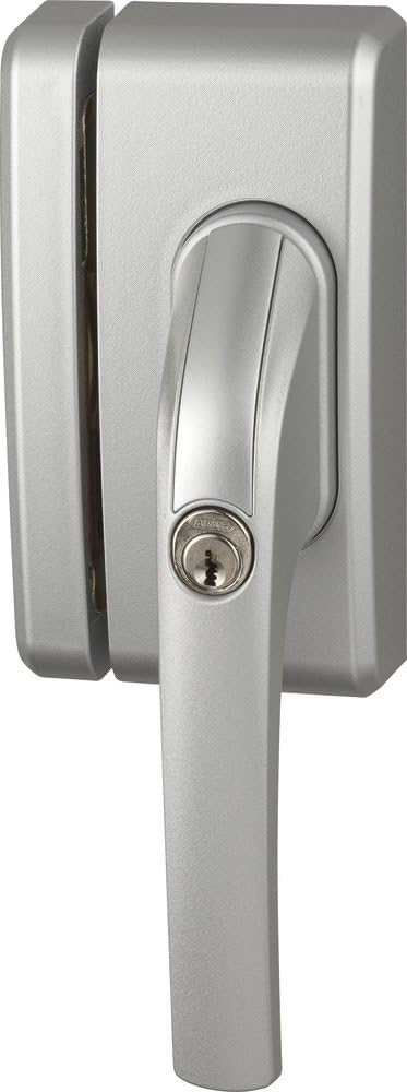 ABUS Fenster-Zusatzsicherung FO400N AL0125 - Fensterschloss mit Druckzylinder, gleichschliessend - A