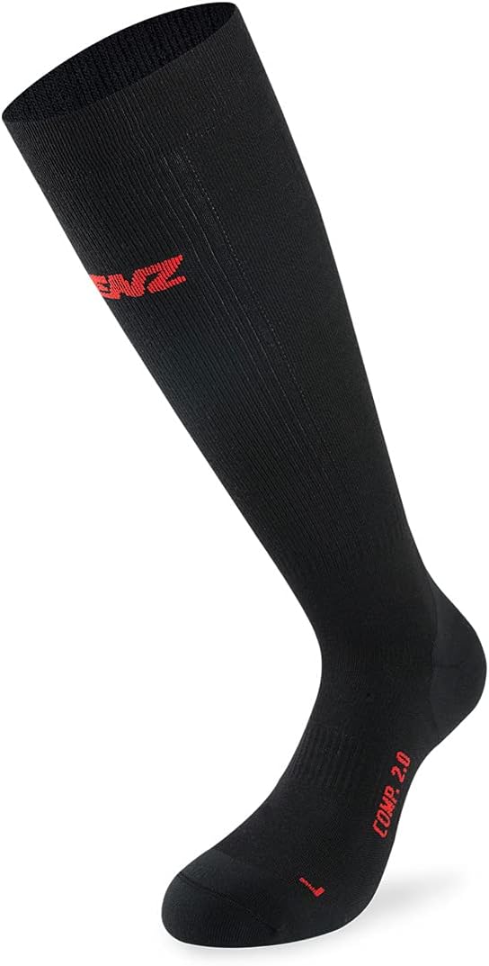 Lenz Compression 2.0 Merino Socken (Red,L)