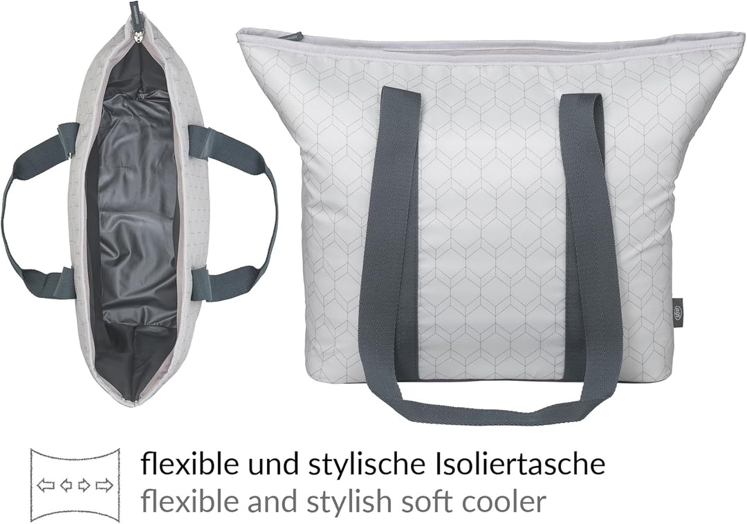 alfi ISO Shopper 17,00 l geo grey, geo grey