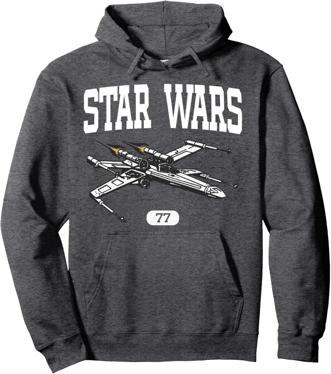 Star Wars X-Wing Side Ways Poster Pullover Hoodie