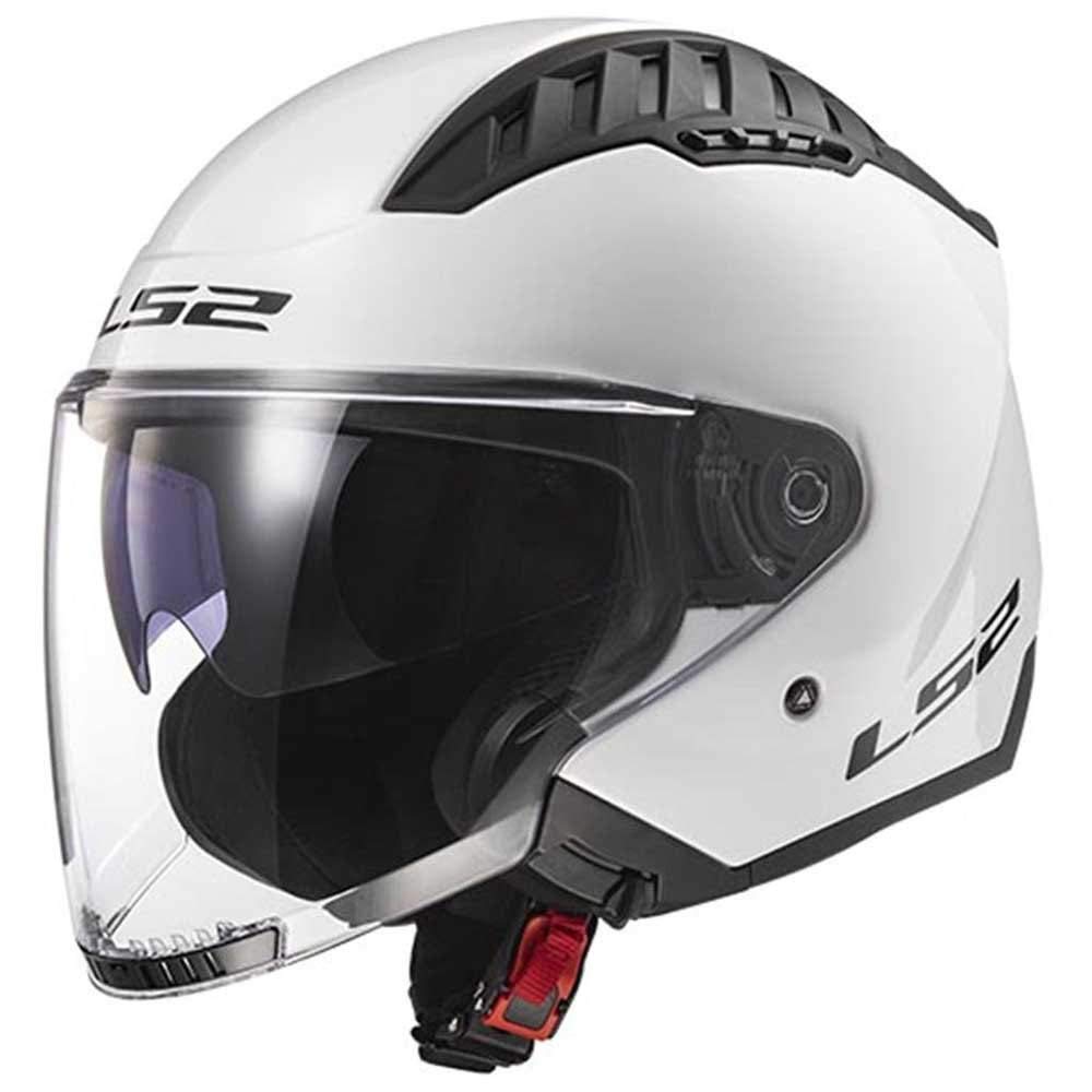 LS2, Jet-Motorradhelm Copter SOLID White, XS, XS