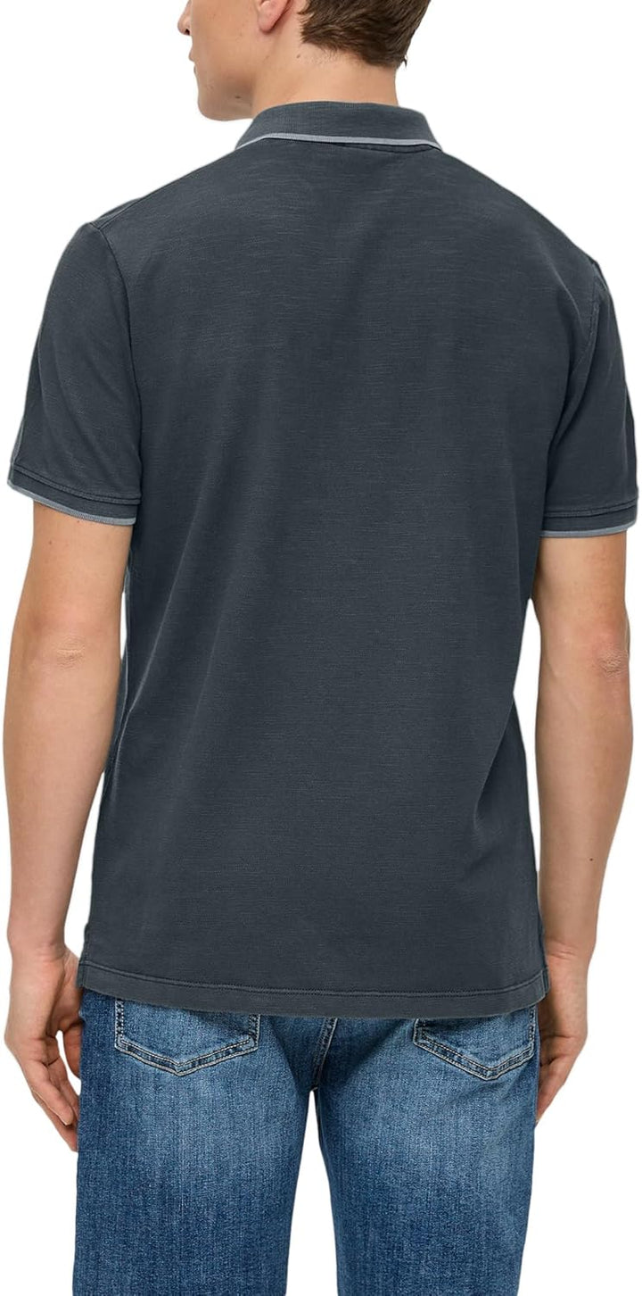 s.Oliver Poloshirt aus Reiner Baumwolle S Grau 9581, S Grau 9581