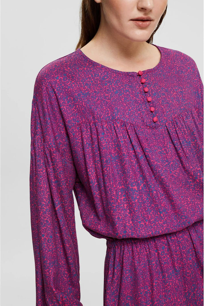 ESPRIT Damen Kleid XL 663/Pink Fuchsia 4, XL 663/Pink Fuchsia 4