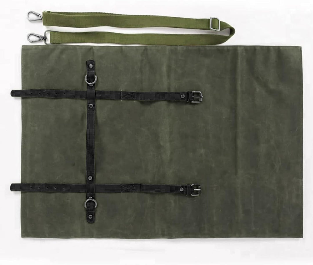 HJSSAA Messertasche,Profi Kochmesser Koffer,Messertasche Kochmesser mit 11 Schlitzen,Grosse Kochmess