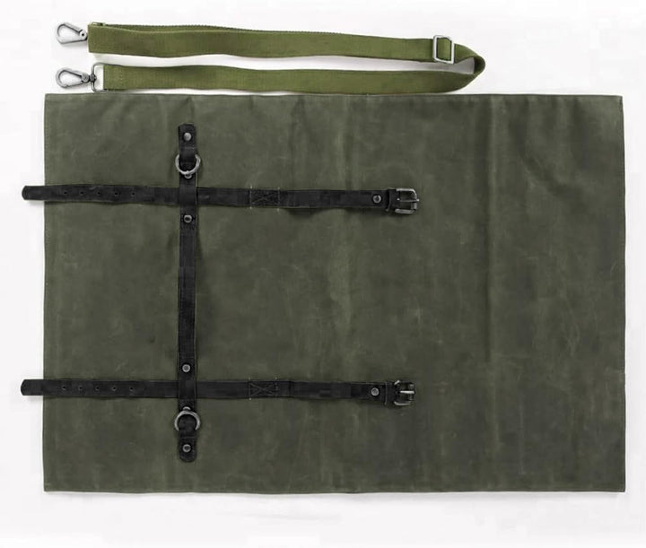 HJSSAA Messertasche,Profi Kochmesser Koffer,Messertasche Kochmesser mit 11 Schlitzen,Grosse Kochmess