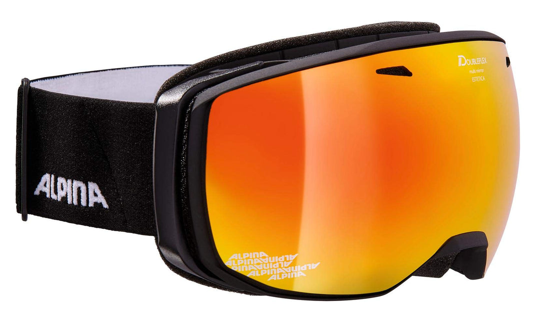 ALPINA ESTETICA - Verspiegelte, Kontrastverstärkende &amp; Polarisierte OTG Skibrille Mit 100% UV-Schutz