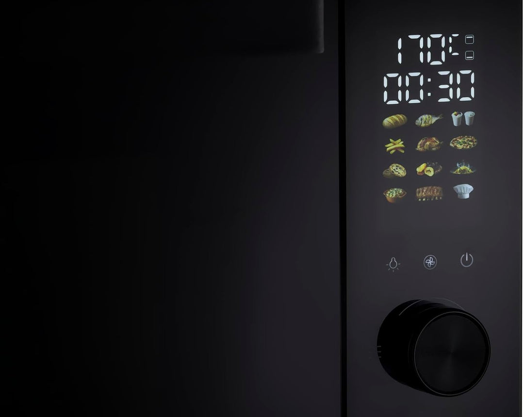 Hisense HOM30AF Mini-Ofen/30 L Kapazität/1800 W Leistung/230° max. Ofentemperatur/Umluftfunktion/Ant