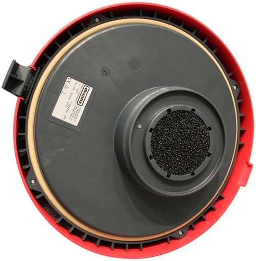 S10 Staubsauger 850 Watt - Staubsauger mit Kabel (10m) rot, Trockensauger