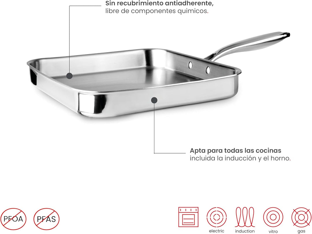 IBILI 653228 Grill, Edelstahl