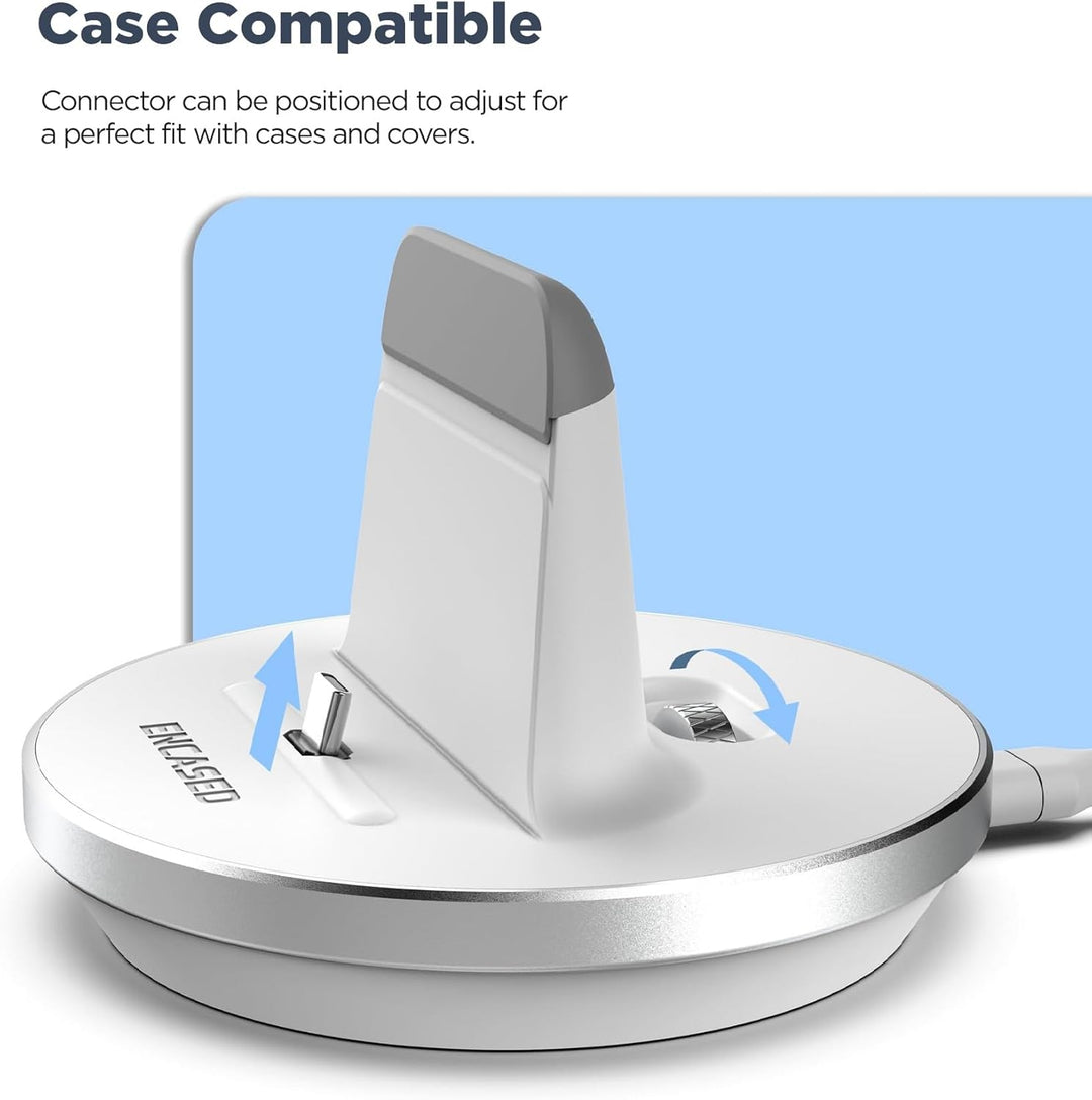 ENCASED USB-C Schnell ladestation für iPhone 17, 16, 15 – Kabelgebundenes Ladegerät mit Typ-C Anschl