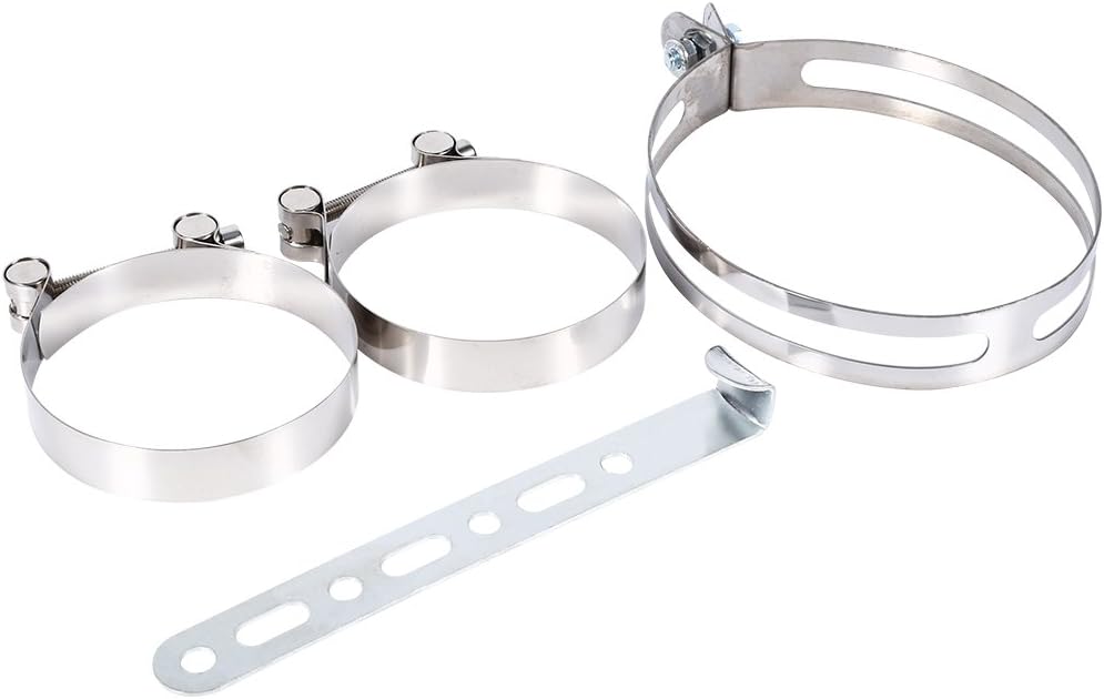 Kohlefaser-Kaltlufteinlasssystem, 3'' Autoluftfilter mit universellem flexiblem Kaltluftzufuhrschlau