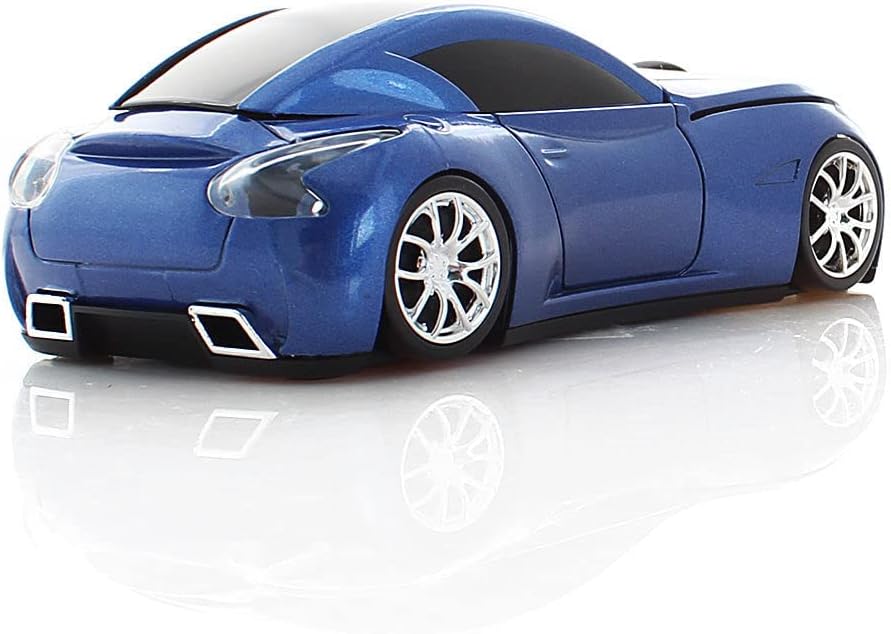 ECOiNVA Funkmaus Kabellos Auto Maus, Desktop Laptop Computer Optische Maus for Windows, Mac OS, Andr