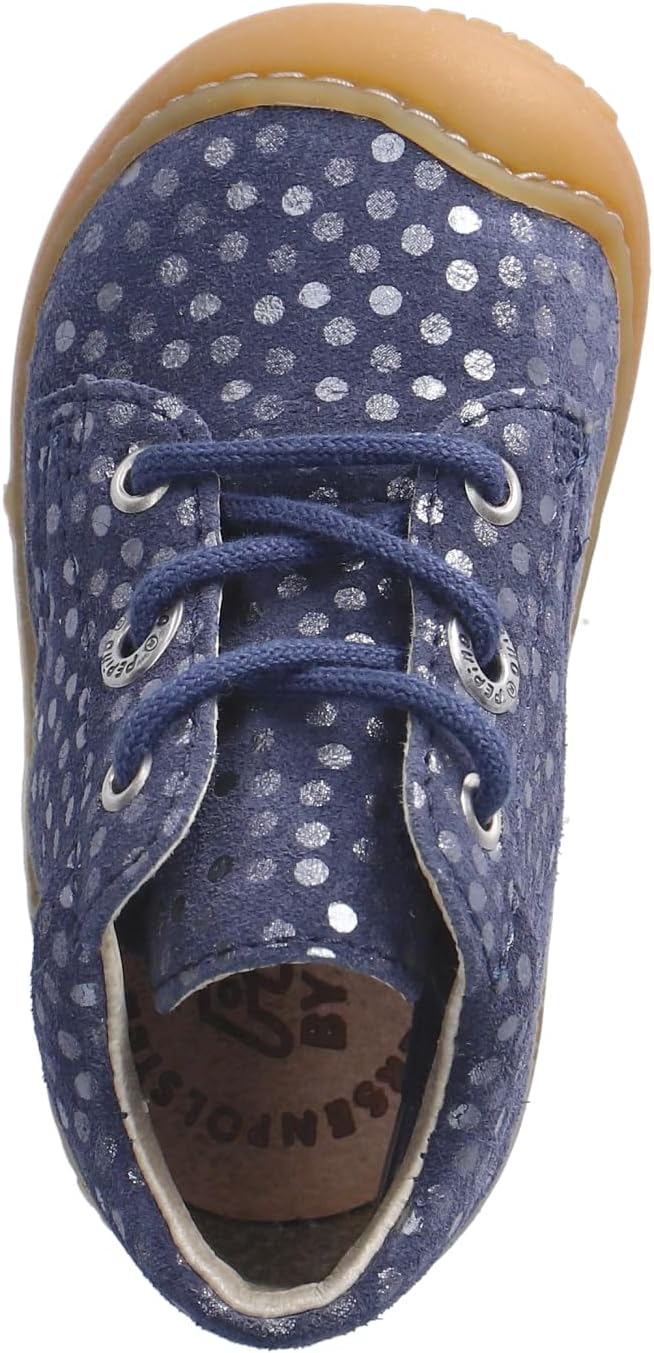 RICOSTA Mädchen und Jungen Stiefel DOTS, Kinder Lauflernschuhe, Weite: Mittel, lose Einlage 20 EU Na