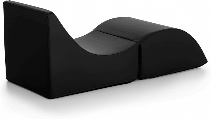 Talamo Italia - Klappbett Andreina, Puff umwandelbar in Einzelbett, 100% Made in Italy, Puff, umwand