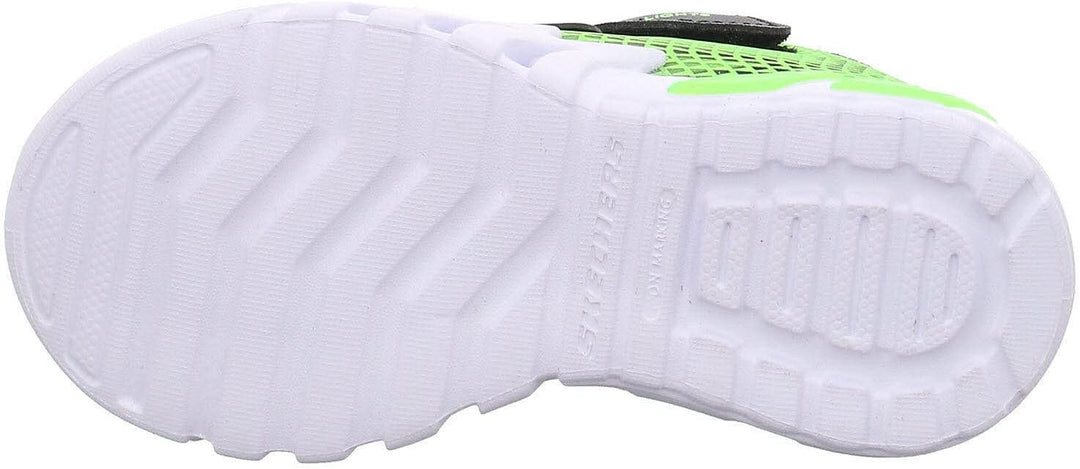 Skechers Jungen 400137n Bksl Sneaker 21 EU Lime Synthetic Black Trim, 21 EU Lime Synthetic Black Tri