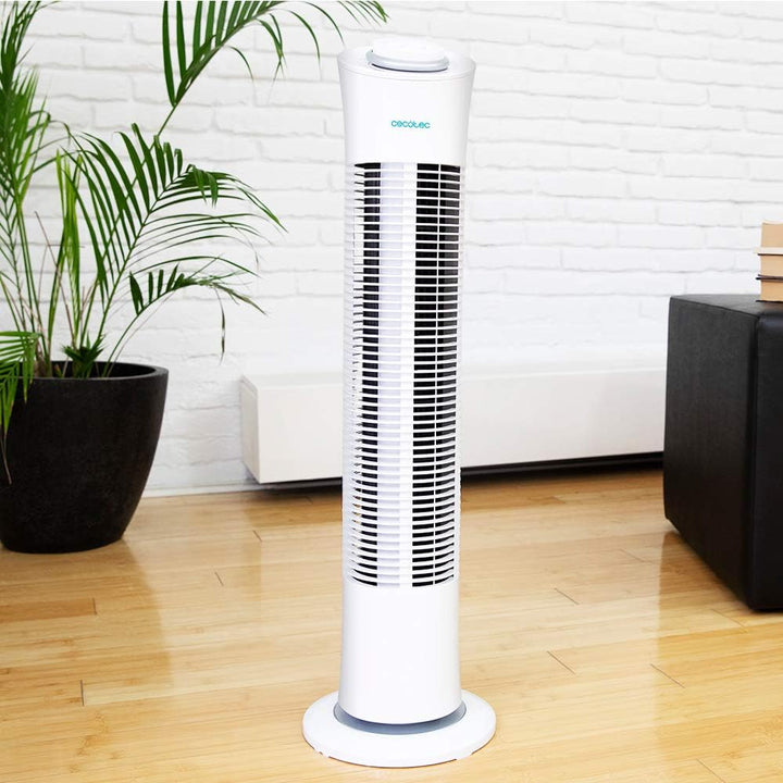 Cecotec Turmventilatoren (EnergySilence 9090 Skyline) (78 cm, Weiss) 19 x 80.5 x 19 cm Control Manua