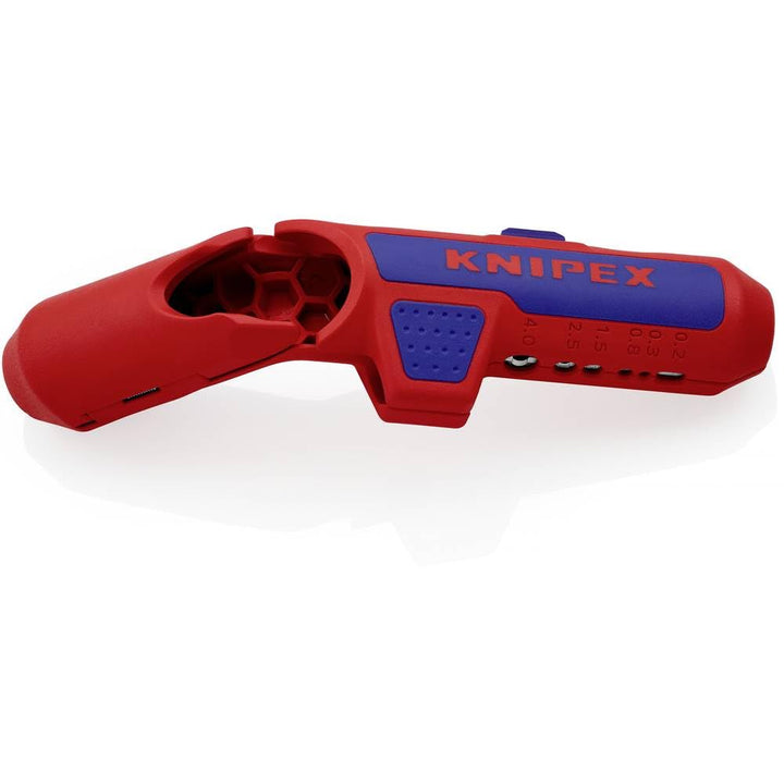 Knipex ErgoStrip® Universal-Abmantelungswerkzeug für Linkshänder 135 mm 16 95 02 SB Links-Händer, Li