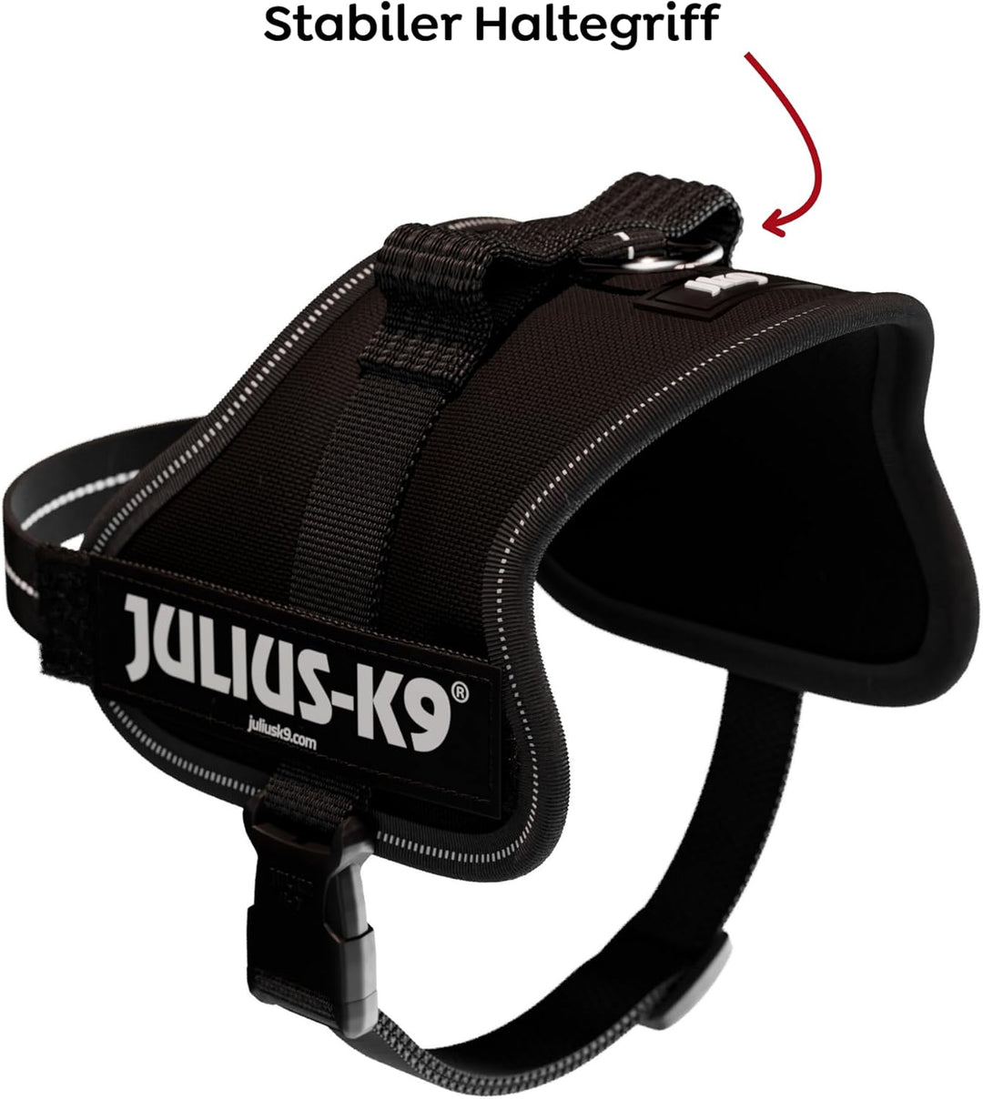 K9 Powergeschirr, Grösse: XS/Mini-Mini, Schwarz XS/Mini-Mini Schwarz, XS/Mini-Mini Schwarz