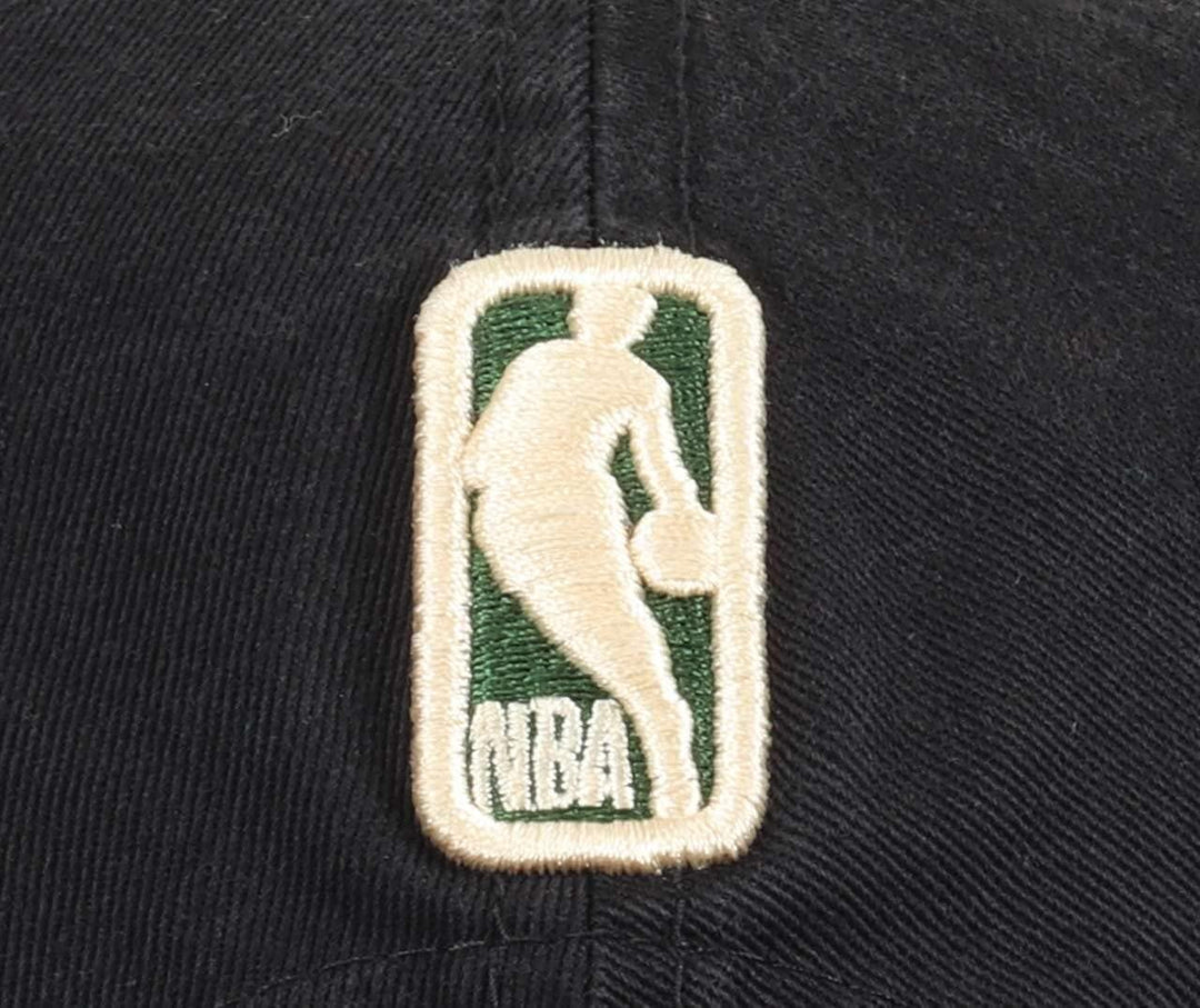 New Era NBA 9Twenty Cap Basketball Basecap verstellbar Strapback Kappe Einheitsgrösse #29-Bucks-Blac