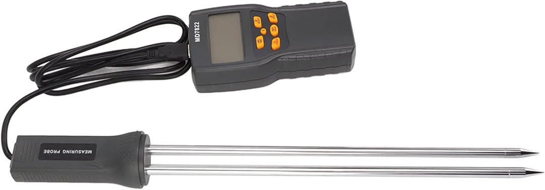 Okuyonic Feuchtigkeitsmesser, klares LCD-Display, fehlerfreier Feuchtigkeitsmesser für Lebensmittel,