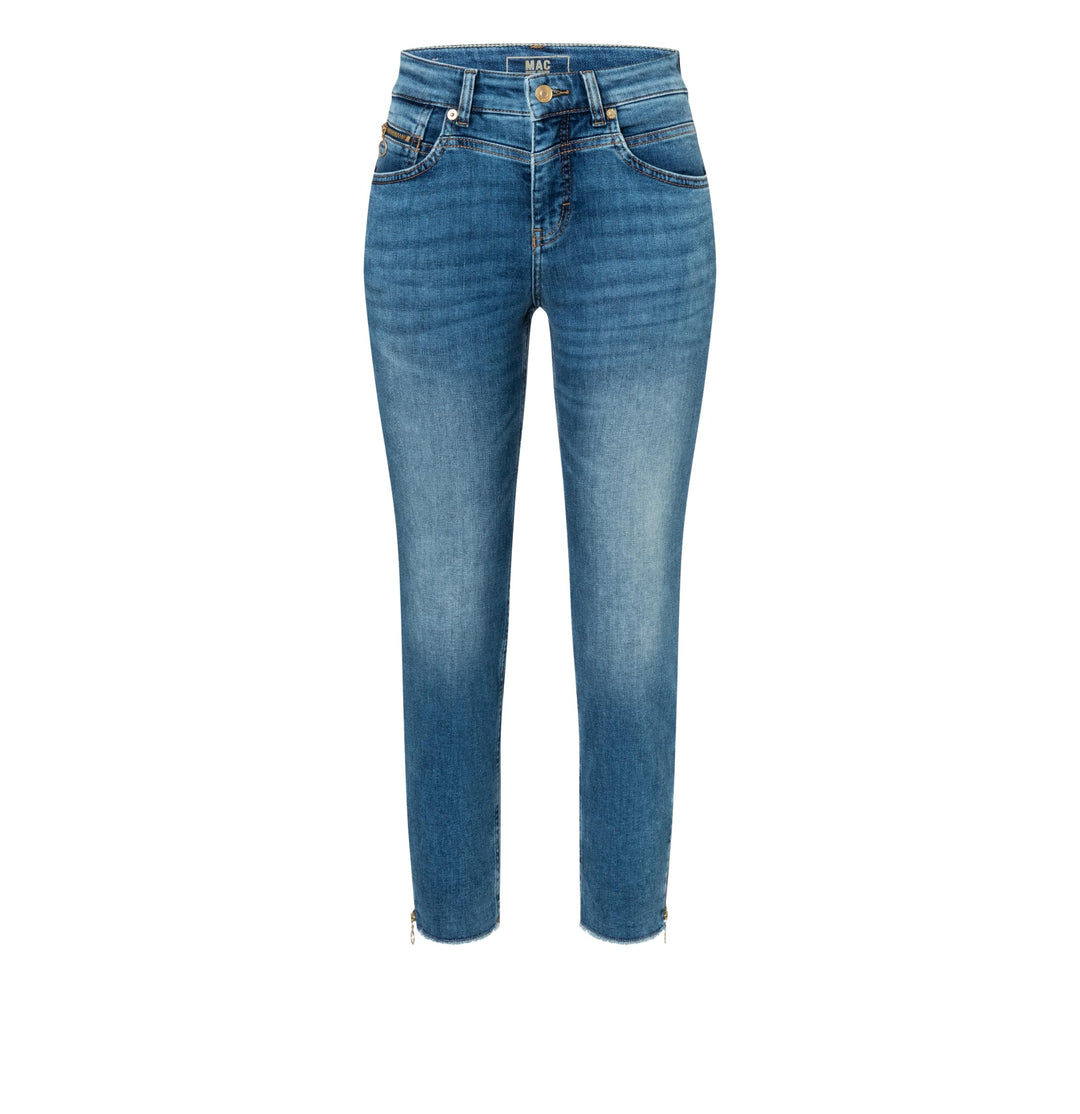 Mac Damen Jeans Rich Slim Slim Fit, 34W / 26L D415 Authentic Indigo Used