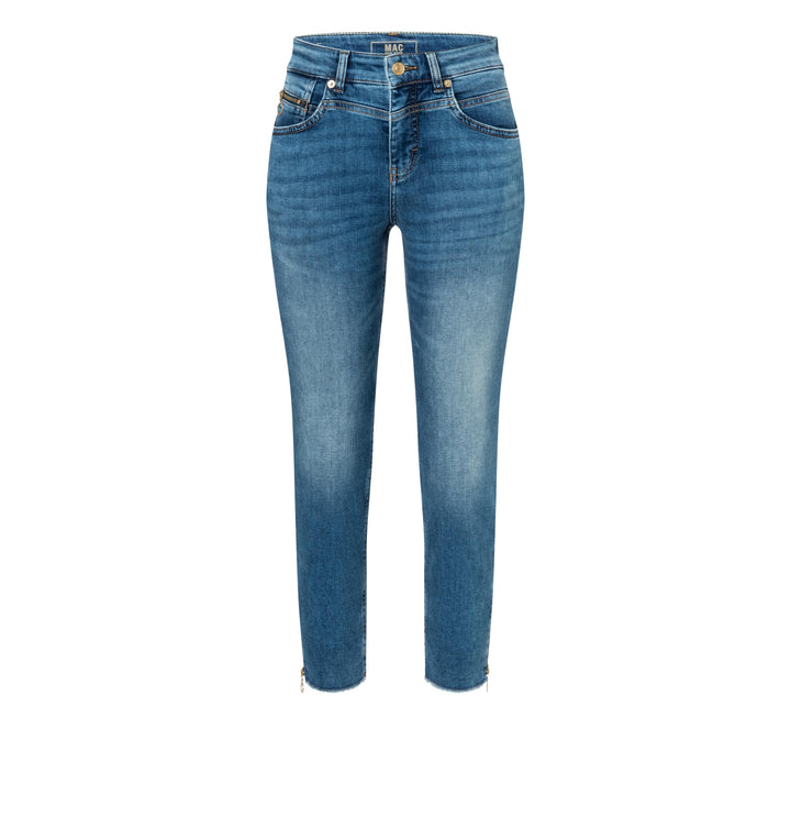 Mac Damen Jeans Rich Slim Slim Fit, 34W / 26L D415 Authentic Indigo Used