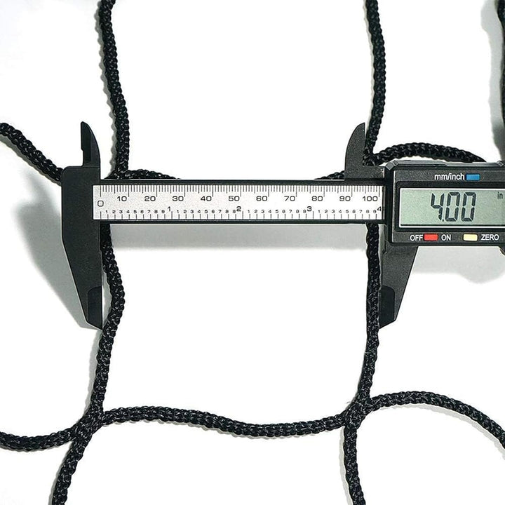 Aoneky Fussball Backstop Netz 3x3M/ 3x6M | quadratisches Netz 10x10cm No Knot | Fussball-Containment