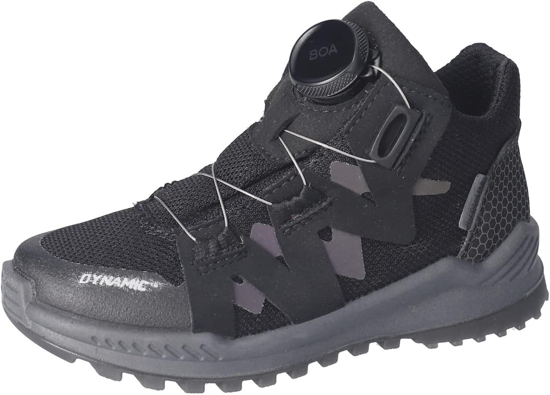 RICOSTA Jungen Stiefel Runner,Kinder Boots,lose Einlage,RicostaTEX,BOA, 28 EU Schwarz 090