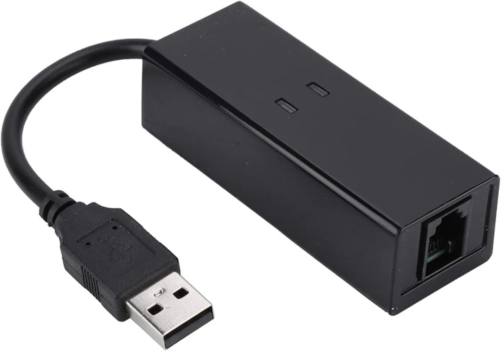 ciciglow Externes USB-56K-DFÜ-Modem für Win7 Win8 Win10 XP, Quick Connect, Fax-Datenmodem