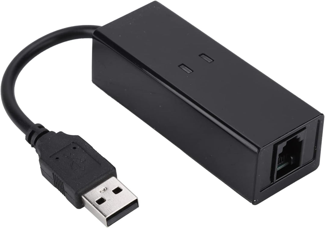 ciciglow Externes USB-56K-DFÜ-Modem für Win7 Win8 Win10 XP, Quick Connect, Fax-Datenmodem