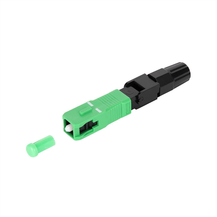 10 Stück SC APC Faser Optic Fast Connector Faser Quick Connector