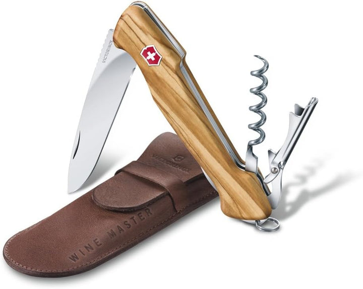 Victorinox Schweizer Taschenmesser Wine Master, Kellnermesser, Multitool, 6 Funktionen, Feststellkli