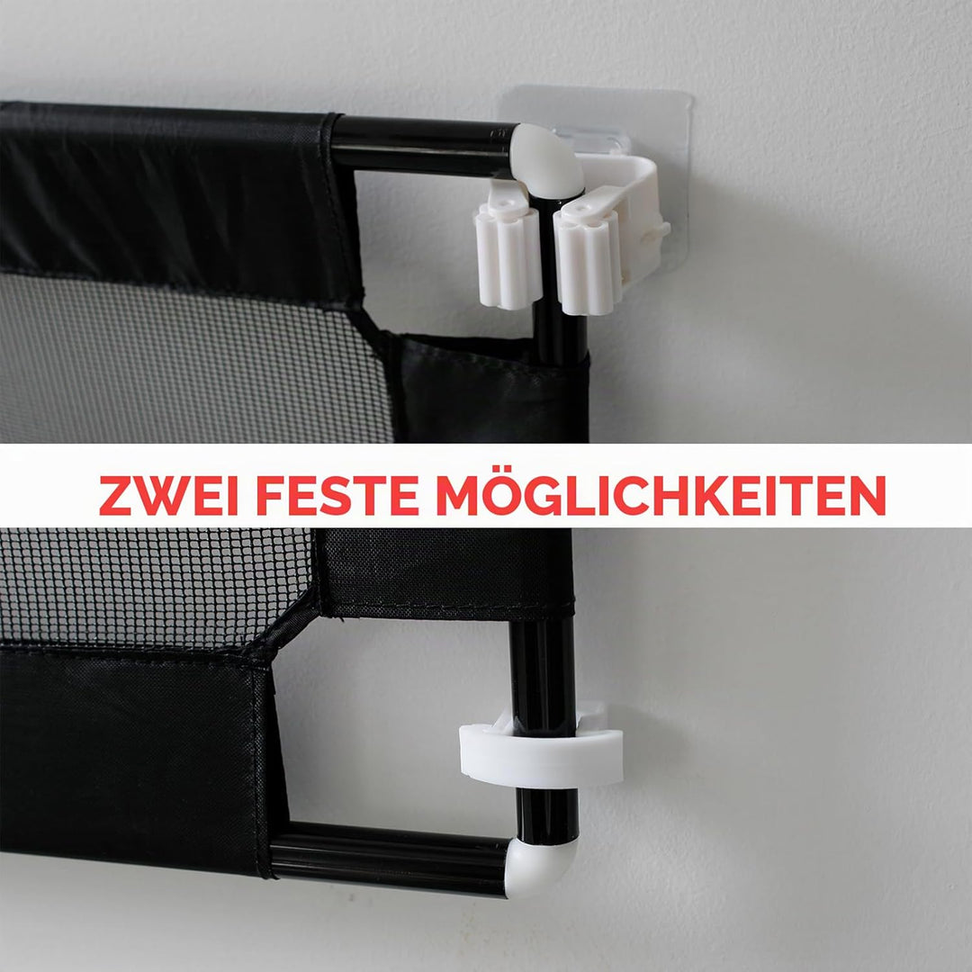 Enjoying Hundeschutzgitter, 100 x 80 cm, Haustier Treppenschutzgitter für Hunde Katzen, Türschutzgit