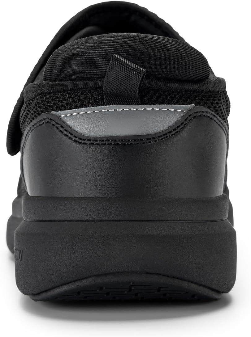 FitVille Diabetiker Schuhe Herren Extra Weite Einstellbar Walking Schuhe für Fussschwellung erweiter