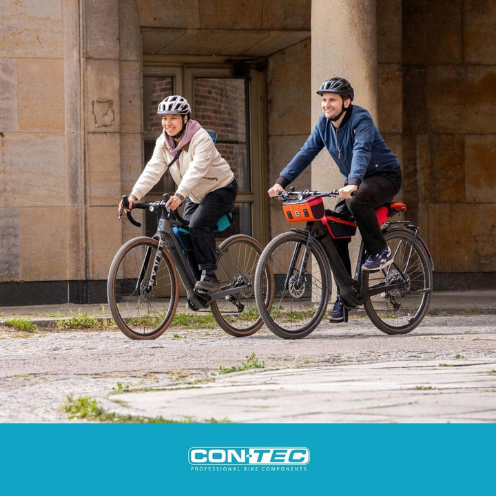 CONTEC Fahrrad Falt-Schloss SherLock, robuster Tredur-Spezial-Stahl, 85 cm mit Halterung, Wende-Schl