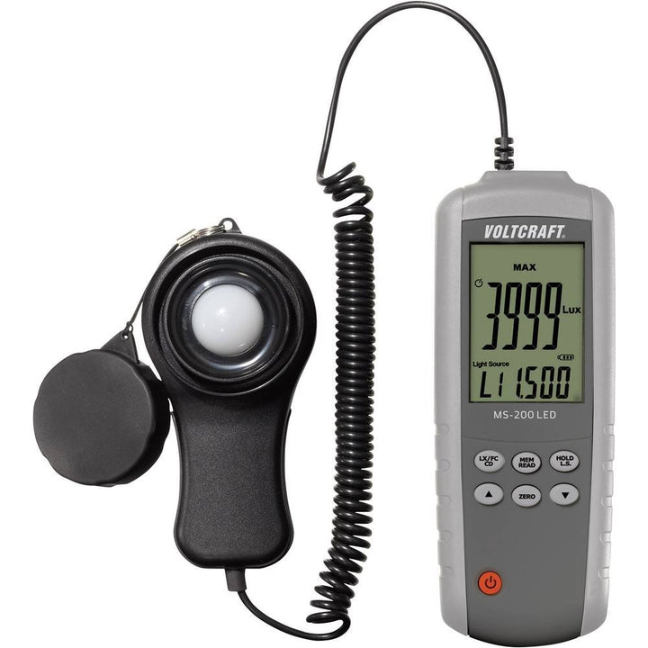VOLTCRAFT MS-200LED MS-200LED LED-Luxmeter 0-400000 lx